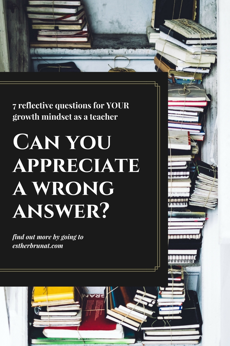 Can you appreciate a wrong answer?