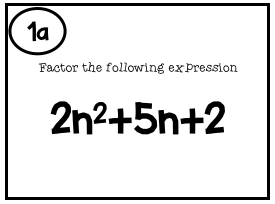 Factoring polynomials