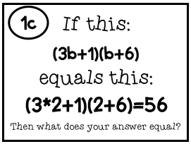 This is an advanced example, order of operations is key