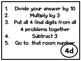 example of what to do with your puzzle answer